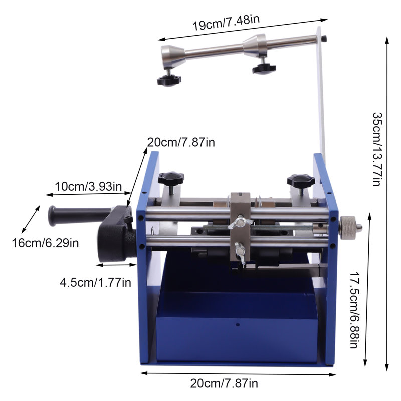 Resistor Forming Machine Manual Axial Lead Bend Cut & Form Machine (F Type)