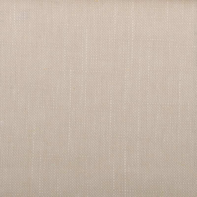 Burton Solid Linen Fabric, Oyster