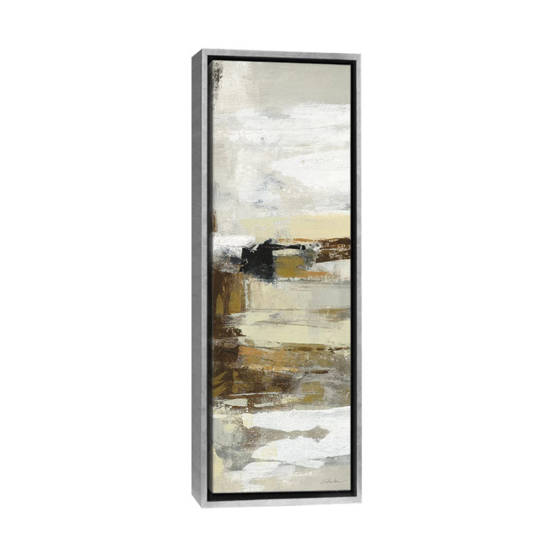 «Lava and Steam IV» par Silvia Vassileva, reproduction d'art panoramique sur toile, H 48 po x l 16 po x P 1,5 po