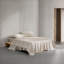 Ensemble de draps en flanelle de coton chiné moderne Calvin Klein-135640575-135640578