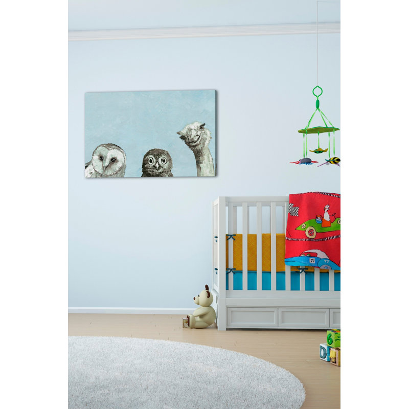«Big Eyes in Blue», reproduction sur toile tendue, H 24 po x l 36 po