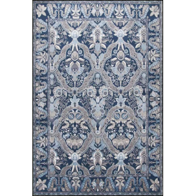 Tapis lavable à la machine Floral