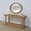 Miroir rond en rotin 31,9 po