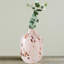 Vase en verre à confettis