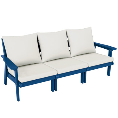 Hdpe Outdoor 3-seater Sofa