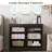6 Drawer Dresser For Bedroom, 41" Wide Large Chest Of Drawers With Golden Handles, Modern Modern Bedroom Storage Dresser For Closet And Living Room, White-1007570838