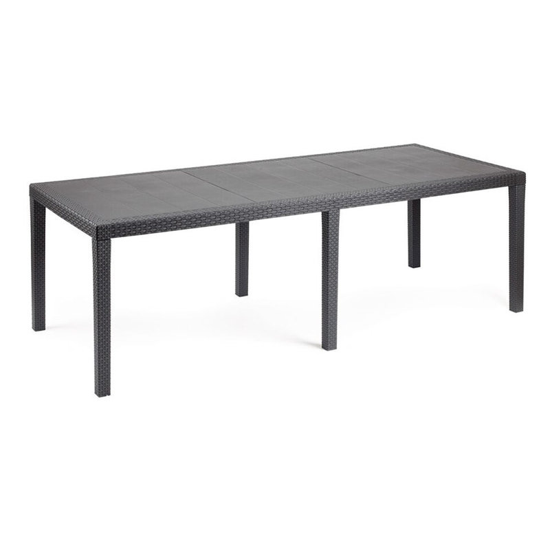 Alletha Rectangular 8 - Person 90Cm L Outdoor Table