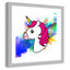 Art sur toile licorne arc-en-ciel-47848637-47848633