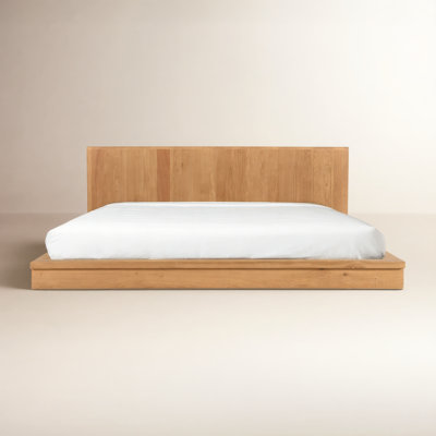 Odette Oak Platform Bed