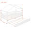 Lit en bois avec lit gigogne simple-157738083-157738081