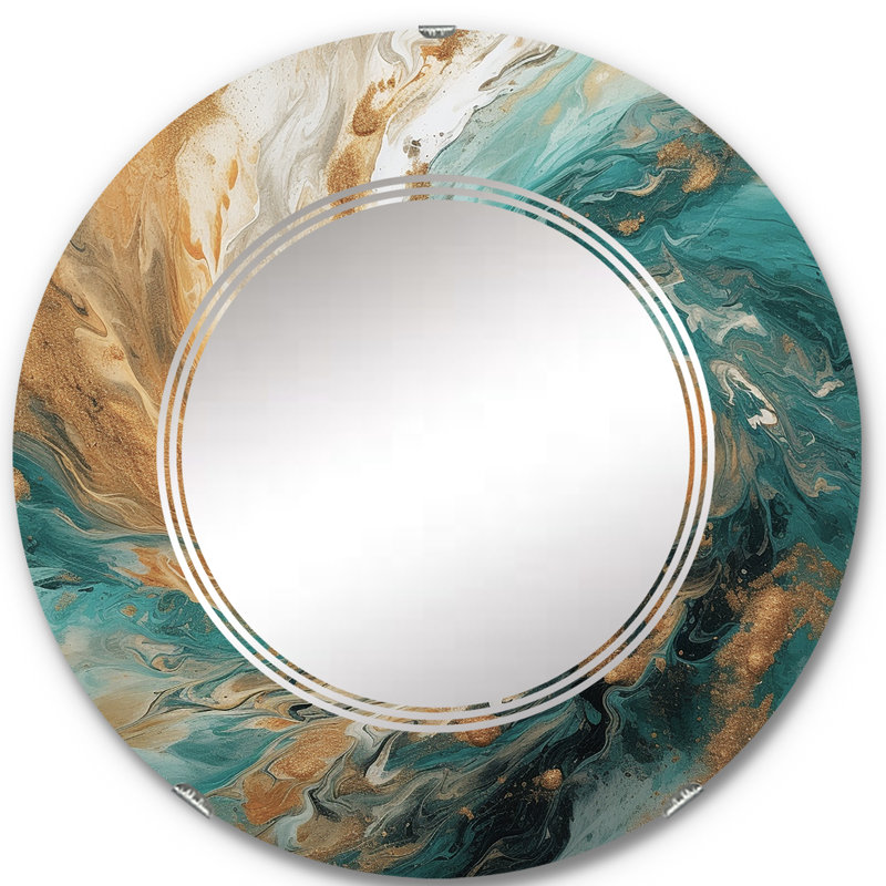 Miroir mural Zyien, 24 po x 24 po