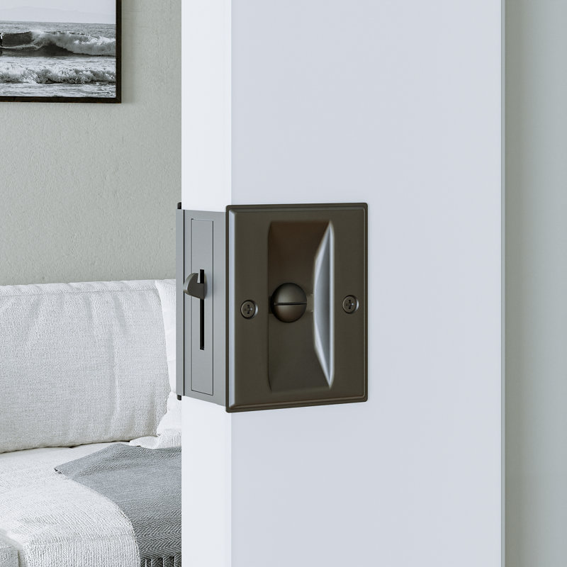 Portes coulissantes intérieures en verre givré coulissant 10-Lite, 56 po x 80 po, Blanc/Noir