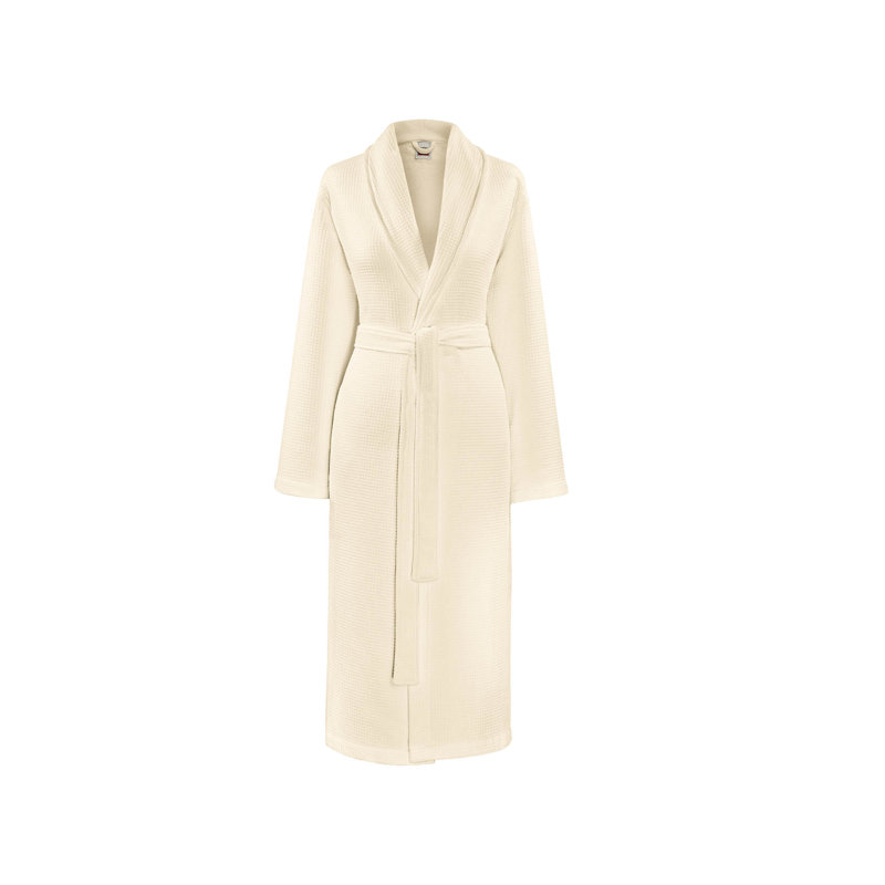 Peignoir long 100% coton Magic, Écru, TTG