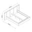 Columbia Sleigh Bed