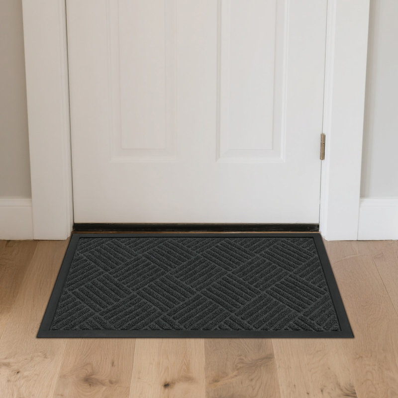 18 po x 30 po Paillasson gris, L 17,7 po x L 29,5 po