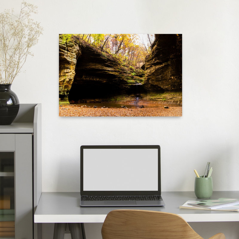 Matthiessen State Park Lasalle County Illinois USA 1 Piece Wrapped Canvas Wall Art, 40.64 cm H x 60.96 cm W