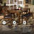 Rebecca Extendable Solid Wood Base Dining Table