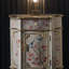 Armoire de coin en bois massif