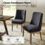 Ensemble de chaises de salle à manger en bois massif 21,2 po Hedda-2000460364-2000460363