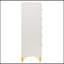 Commode blanche 5 tiroirs Chesney