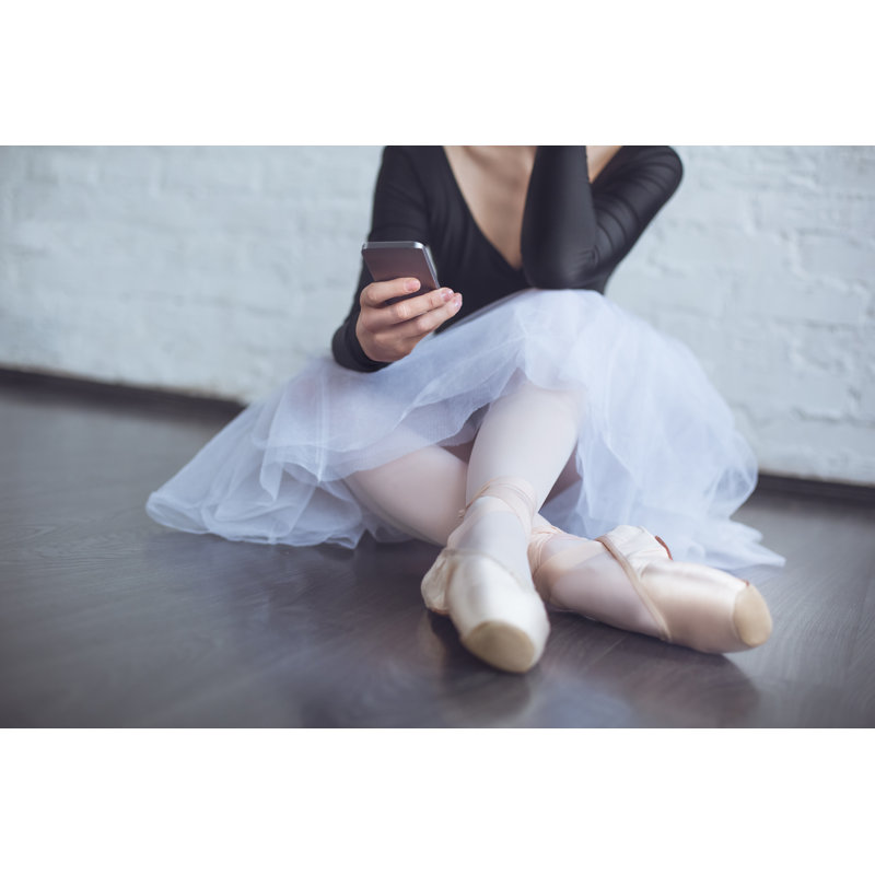 Ballet Dancer by Sergii Gnatiuk - Wrapped Canvas Print, 30cm H x 46cm W x 3.8cm D