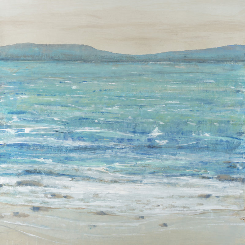 Reef Edge I - Wrapped Canvas Painting, 30cm H x 30cm W x 3.8cm D