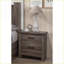 Table de chevet 2 tiroirs