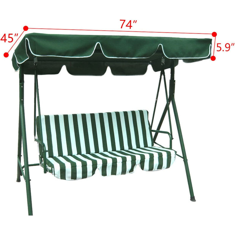 Auvent de remplacement pour patio, Vert