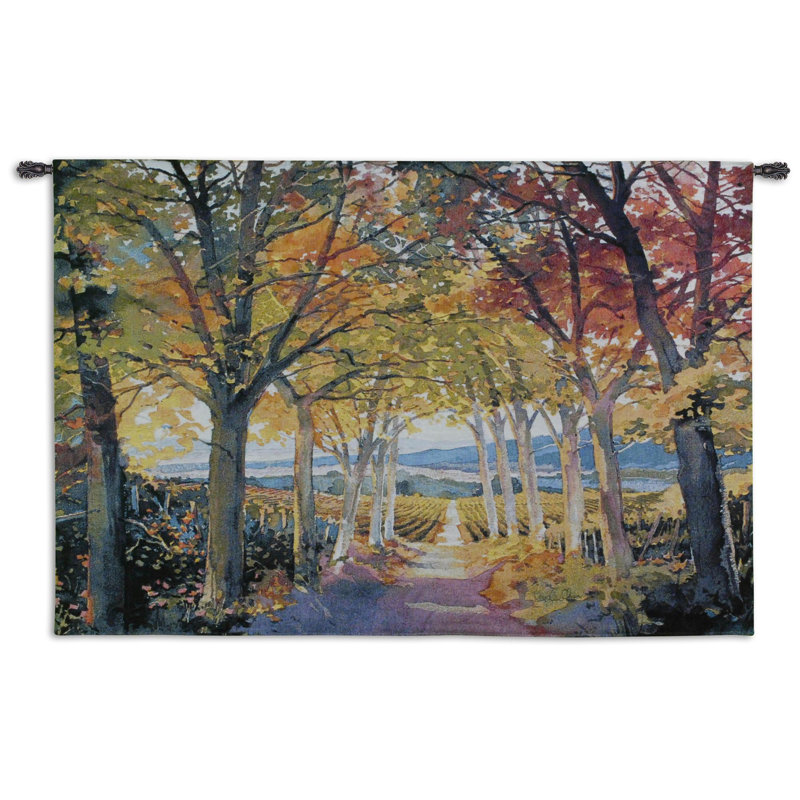 Tapisserie de paysage urbain, paysage, paysage marin d'automne