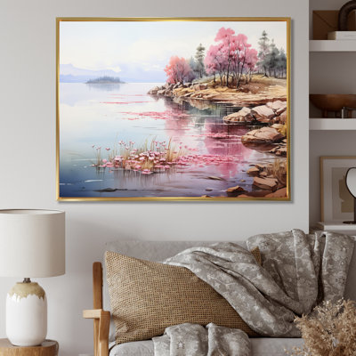 Tranquil Oasis III sur toile