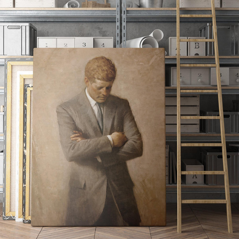 John F Kennedy (JFK), peinture présidentielle