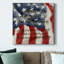 America - reproduction sur toile tendue-191598019