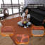 Tapis en laine touffetés à la main Bradford -120129059