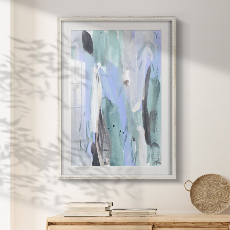 «Ocean Crush III», impression encadrée, H 25,5 po x l 17,5 po, Blanc