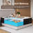  12''/14'' Medium Hybrid Mattress With Cooling Gel Memory Foam & Pocket Coils, Motion Isolation Mattress In A Box-1242188538-1242188536