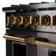 Gemstone™ KED 484 Series 48" 4.2 Cubic Feet Freestanding Convection Range-1674675247