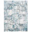 Tapis gris / bleu Brodnax-1647679931