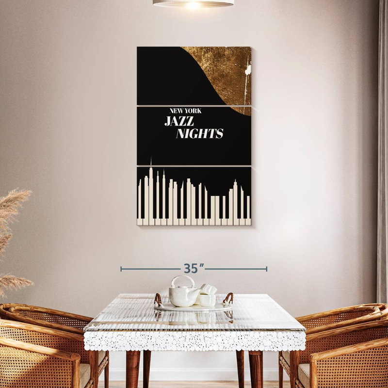Abarca Jazz Nights, H 45 po x l 28 po