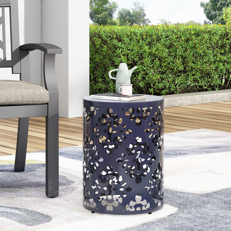 Tables de patio, Bleu