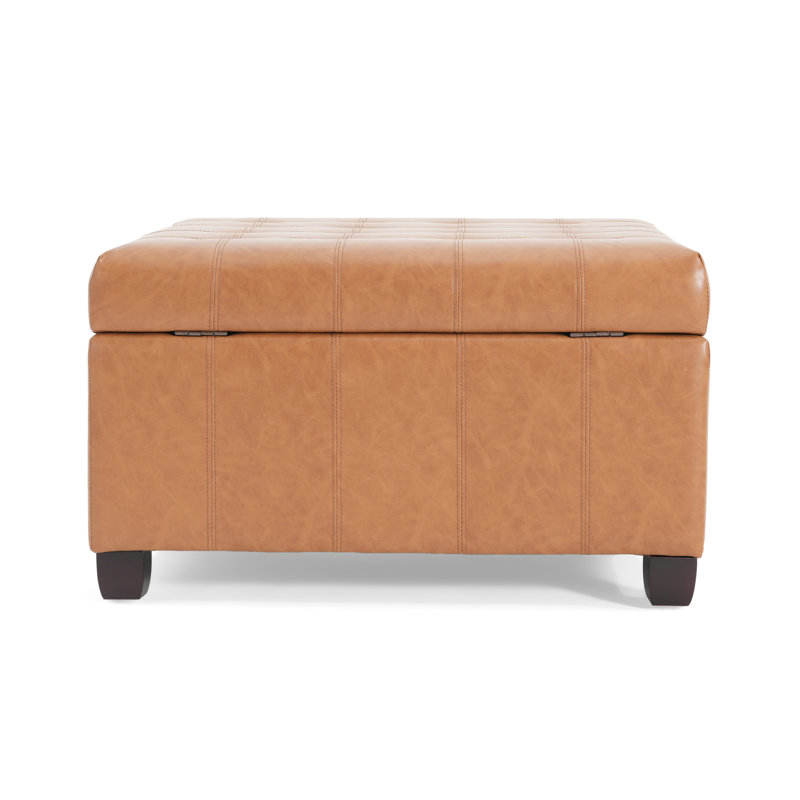 Brun avec intérieur spacieux et capitonnage élégant contemporain pour le rangement