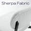 Sherpa Fabric Upholstered Dining chair, Side Chair With Backrest For Dining Room,Kitchen,Living Room,White-998846945