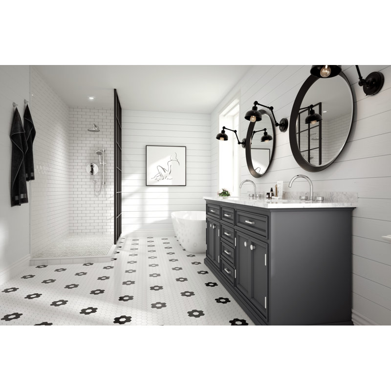 Eclissi™ Widespread Bathroom Faucet with Drain Assembly, Satin Nickel