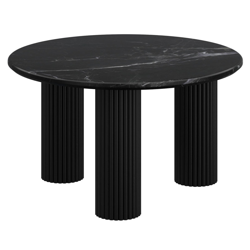 Table basse Joshua, Noir
