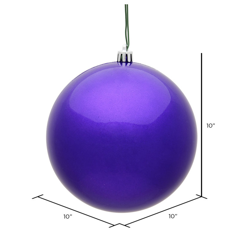 Décoration de boule décorative des Fêtes, Bonbon mauve