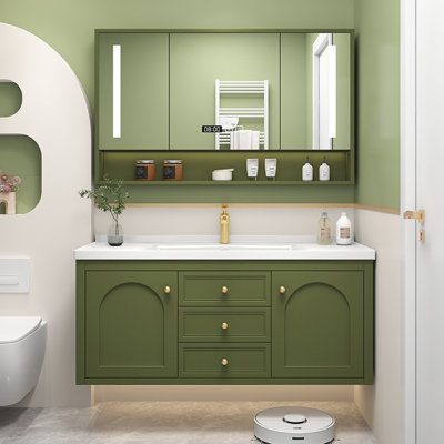 Armoire de salle de bain luxueuse de style français