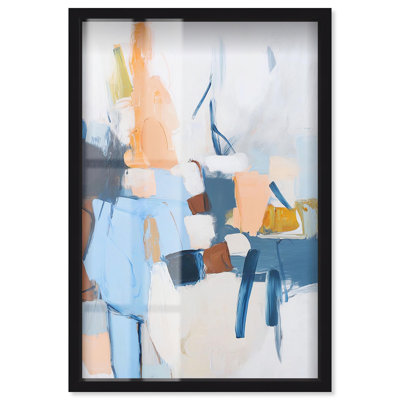 «Brush Palette II Modern Decor Shadowbox» par Art Remedy