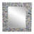 Multi Colored Paper Handmade Recycled Magazine Frame Room Wall Mirror,