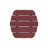 Langport Rectangular Acacia Solid Wood Outdoor Side Table , 18.11 " W 18.5 " D-641289657