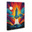 Spaceship Pop No.2 - Wrapped Canvas-985879958