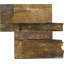 24" x 6" Slate Corner Piece Tile Trim in Earth